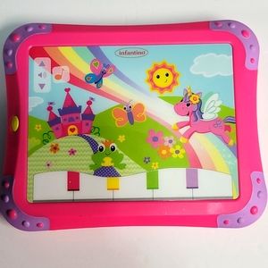 Pink Lights And Sound Musical Touch Pad